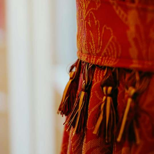 Rèm Vải Hoa Văn Cổ Điển