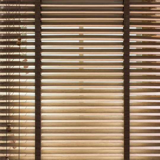 Rèm Sáo Gỗ Tự Nhiên Nâu