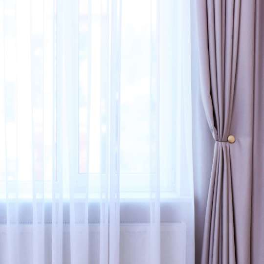 Rèm Vải Chống Nắng Hai Lớp